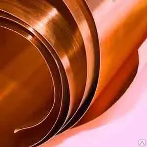 фото Медная фольга от 0.01мм до 0.05мм ГОСТ 5638-75 марка М1 М2 М3