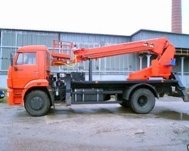 фото Автогидроподъемник ПСС-131.22Э шасси КАМАЗ-4308(4х2)