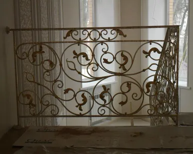 фото Перила кованные