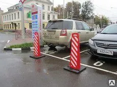 Фото №0 Столбик разделительный гибкий