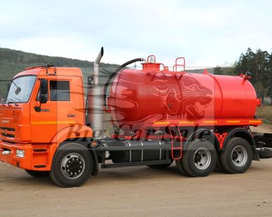 фото Автоцистерна вакуумная АКН-10 КАМАЗ 65115