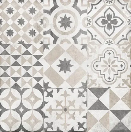 Фото №0 керамогранит lb-ceramics цемент стайл серый 45*45см., 1,62м2, 7246-0005