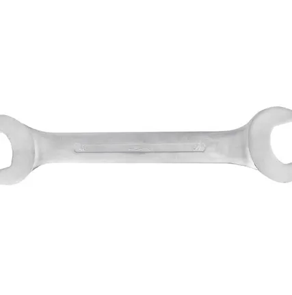 Фото №0 Ключ гаечный рожковый двусторонний 46х50 мм сатин финиш HORTZ