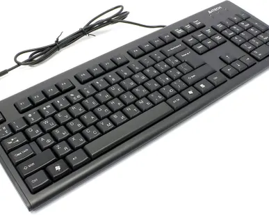 фото Проводные клавиатуры A4Tech KR-83 comfort black
