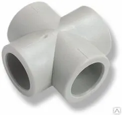 фото Крестовина PPR D40 Ekoplastik
