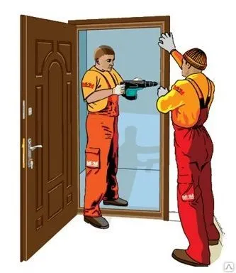 Фото №0 Установка дверей