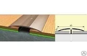 фото Стык универсальный 28мм*1,8 м цвет в ассортименте