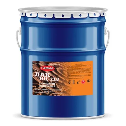 Фото №0 Лак НЦ-218 18 кг