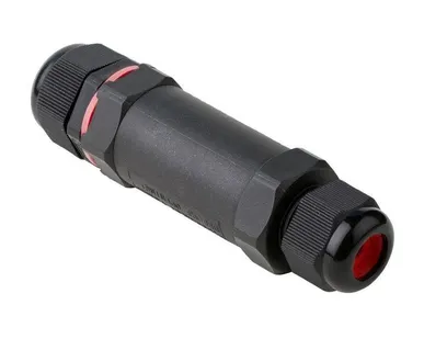 фото Коннектор кабельный I-образный (клеммник 3PIN) IP68 FreeTools EKF plc-uac-cb3