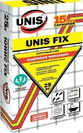 Фото №0 Плиточный клей ЮНИС-XXI