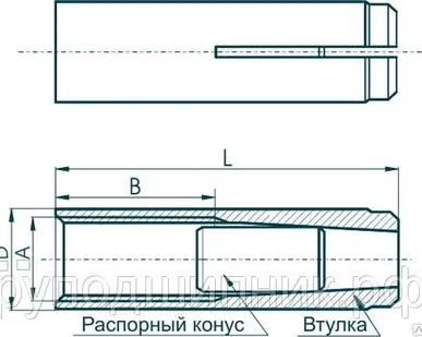 фото Забиваемый анкер