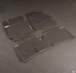 фото Коврики в салон Kia Rio new/ Hyundai Solaris / Hyundai I20