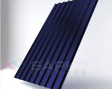 фото Профлист НС-20 - 1150 мм (1100 мм) 00000327/45 RAL 5002 Полиэстер 0.45