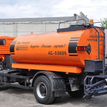 Фото №0 Услуги автогудронатора КАМАЗ 43253 6,0 м3 новый