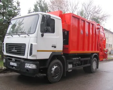 фото Мусоровоз (с порталом) КО-427-34 на шасси МАЗ-5340В2-485-013 Евро-4