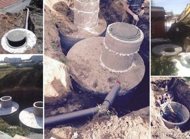 фото Услуги монтажа септика