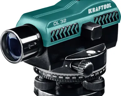 фото Оптический нивелир OL-32 увеличение 32Х рабочий диапазон 122 м, KRAFTOOL