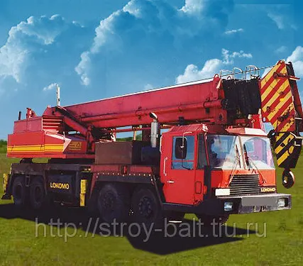 Фото №0 Аренда автокрана 35 тонн в Санкт-Петербурге и ЛО