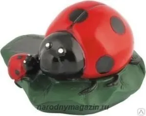 фото Светильник с солнечной батареей &quot;Божья коровка&quot; (1 Led)