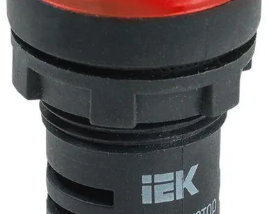 фото Арматура светосигнальная AD-22DS 12В AC/DC красн. ИЭК BLS10-ADDS-012-K04