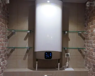 фото Стеклянные полки