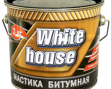 фото Мастика битумная "White House"