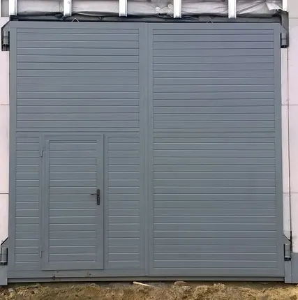 Фото №0 Ворота бронированнные требованиям класс пулестойкости – 2, взлом II