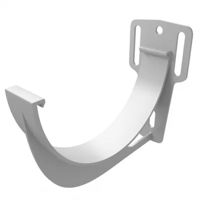 Фото №0 Кронштейн желоба ПВХ Grand Line Стандарт, белый