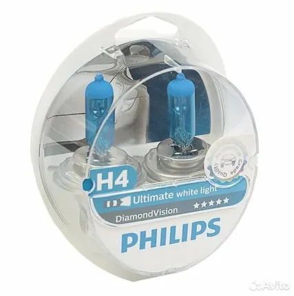 Фото №0 Автолампа H4 12v 55w 5000k Philips