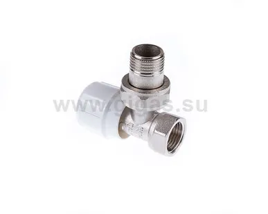 фото Клапан регулирующий угловой 1/2" вн/нар (12шт./упак.; 120шт./коробка)