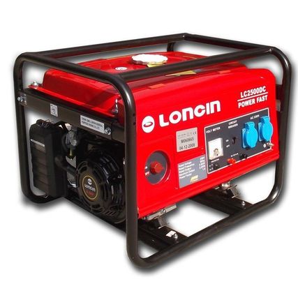 Фото №0 Бензогенератор 2.2КВт LONCIN LC2500DDC