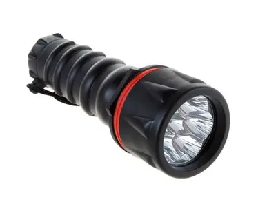 фото Фонарь ручной ФОТОН Рекорд ММ-0207(2*R20) 7 светод черн резин (22695)