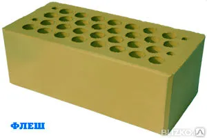 Фото №0 Кирпич керамический пустотелый полуторный М200 вишневый