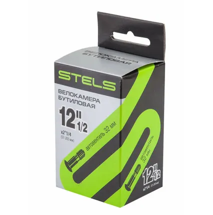 Фото №0 Велокамера STELS/CHAO YANG 12"1/2 x 2"1/4 автовентиль