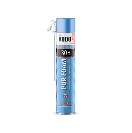 Фото №0 Пена монтажная профессиональная Kudo Home 65, всесезонная, 1000 мл (вес брутто 896 гр)