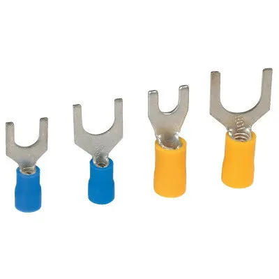 Фото №0 ДКС Наконечник вилочный с изолир.фланцем 0,25-1,5 кв.мм 3,5 мм (НВИ)