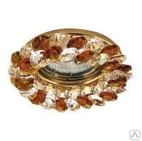 фото Светильник ONORA DORATO MR16/HP16 золото/прозрачный (в комплекте)