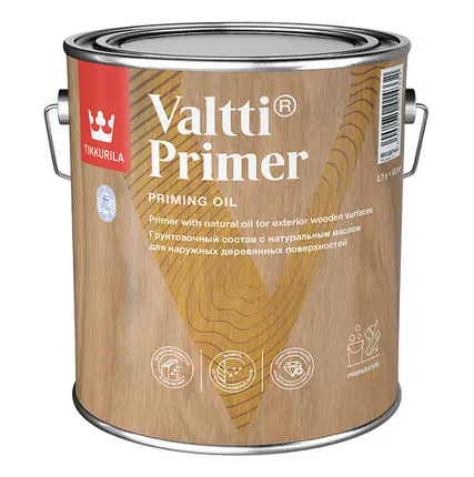 Фото №0 Tikkurila Valtti Primer / Тиккурила Валтти Праймер похъюсте грунт-антисептик