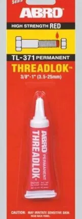 Фото №0 ABRO Фиксатор резьбы красный