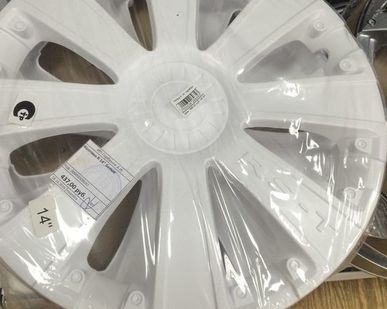фото Колпаки R 14" белые