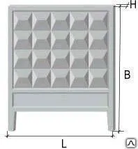 Фото №0 Элемент ограждений Ф-7 (фундамент забора)