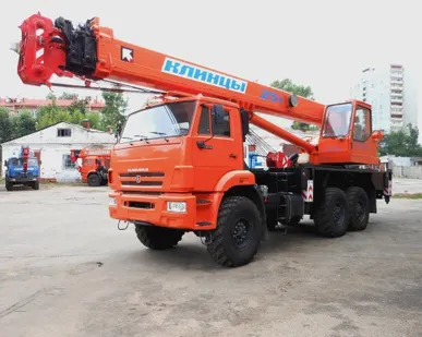 фото КС-55713-5К-3 автокран 25т. КАМАЗ-43118 стрела 28м.