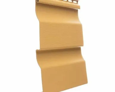 фото Сайдинг виниловый D4.5D Корабельная доска 232мм*3600мм карамель Дёке PREMIUM