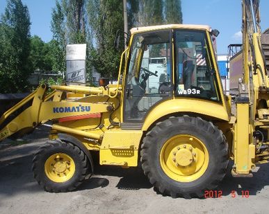 фото Аренда услуги экскаватора погрузчика KOMATSU от собственика Воронеж