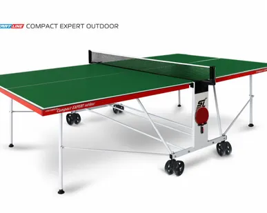 фото Теннисный стол Start line Compact EXPERT Outdoor GREEN