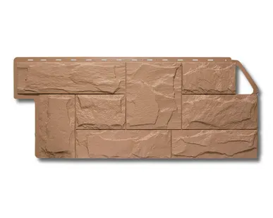 фото Фасадная панель (АП) Гранит ЭКО Терракотовый 1130*480*23 мм (раб.размер 1010*450)