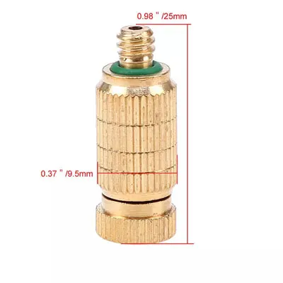 Фото №0 Форсунка для туманообразования высокого давления с вставкой из нерж.