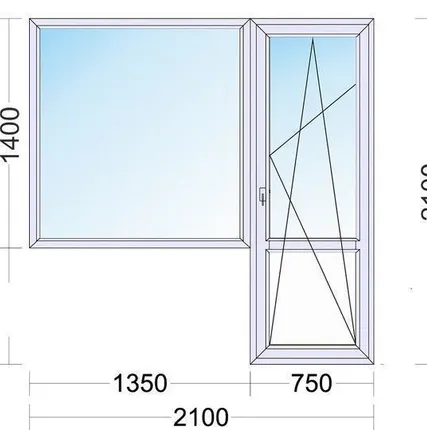 Фото №0 Окно - балконная группа
