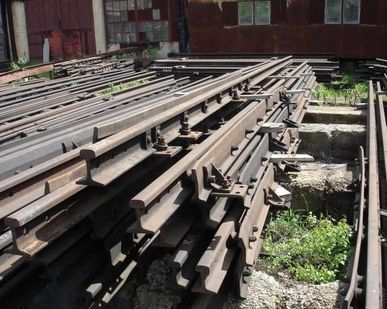 фото Стрелочный перевод 1/9 Р65 проект 2434 новый