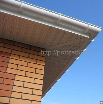 Фото №0 Подшив карниза